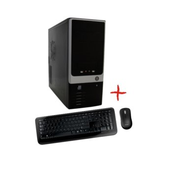 Настолен компютър PC "Блитцен" двуядрен Intel® Core i3 550 3.2GHz, 6GB DDR3 RAM, 1000GB HDD, DVDRW, безжични клавиатура & мишка Microsoft Wireless Desktop 800, 2г. гаранция | JAR Computers PC "Блитцен" двуядрен Intel® Core i3 550 3.2GHz