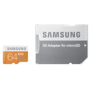 Samsung MicroSDXC 64GB EVO MB-MP64DA