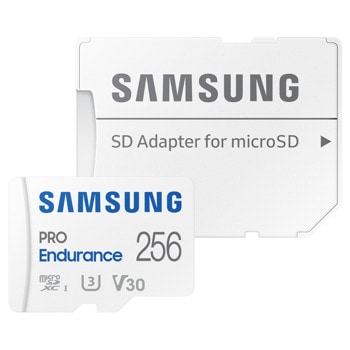 Карта памет 256GB microSDHC с адаптер, Samsung MB-MJ256KA/EU, Class 10 U-3, скорост на четене до 100MB/s, скорост на запис до 40MB/s | JAR Computers Samsung MB-MJ256KA/EU