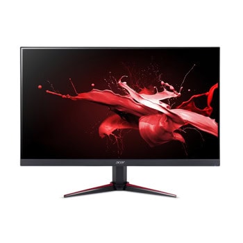 Монитор Acer Nitro VG240YGbip (UM.QV0EE.G03), 23.8" (60.45 cm) IPS панел, 120Hz, Full HD, 1ms, 100 000 000:1, 250 cd/m2, DisplayPort, HDMI | JAR Computers Acer Nitro VG240YGbip UM.QV0EE.G03