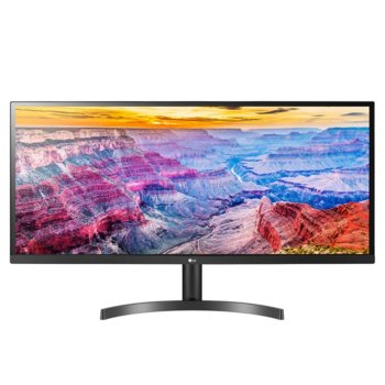 Монитор LG 34WL500-B, 34" (86.36 cm) IPS панел, 75Hz, UW-FHD, 5ms, 1 000:1, 300cd/m2, HDMI | JAR Computers LG 34WL500-B