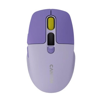 Мишка Canyon MW-26, оптична (2400 dpi), безжична, Bluetooth, USB, лилава, 6 бутона | JAR Computers Canyon MW-26 Violet CNS-CMSW26V