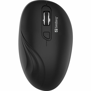 Мишка Sandberg SNB-631-03, оптична (1600 dpi), безжична, USB, черна image