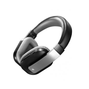 Слушалки Cellular Line CONCILIO, Bluetooth, микрофон, дълбок бас, бързи бутони, сгъваеми, черни | JAR Computers Cellular Line Concilio Black BTHEADBCOMFORTK