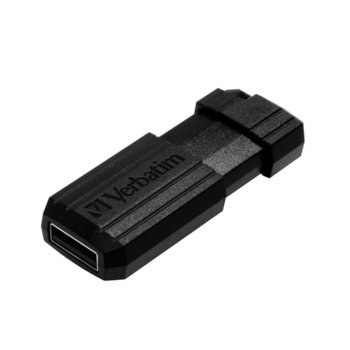 Памет 16GB USB Flash Drive, Verbatim Pinstripe, USB 2.0, черна | JAR Computers Verbatim 16GB USB 2.0 Pinstripe