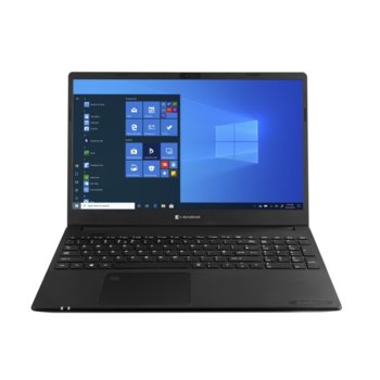 Лаптоп Dynabook Toshiba Satellite Pro L50-G-162 (PBS12E-05Y028G6), двуядрен Comet Lake Intel Celeron 5205U 1.90 GHz, 15.6" (39.62 cm) Full HD Anti-Glare Display, (HDMI), 4GB DDR4, 256GB SSD, 1x USB 3.1 Type-C, Windows 10 Home | JAR Computers Dynabook Toshiba Satellite Pro L50-G-162