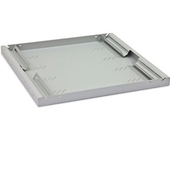 19" shelf, depth 250 mm, height 1U, товароносимост 20кг, перфорирана, сива | JAR Computers Triton RAC-UP-250-A4