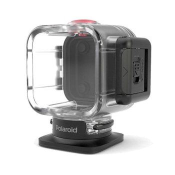 Протектор/калъф Polaroid Waterproof Case, за екшън камера Polaroid Cube, водонепромокаем, прозрачен image