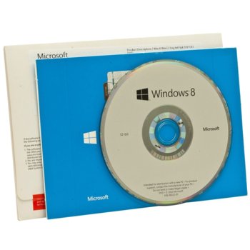 MS Windows8 32-bit Bulgarian 1pk DSP OEI, DVD