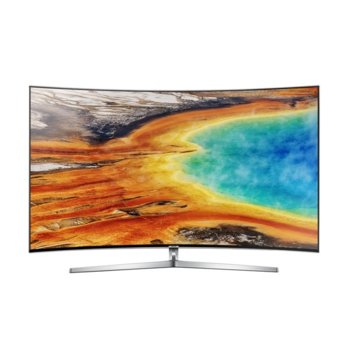 Телевизор Samsung 55MU9002, 55" (139.7 cm) с подарък Logitech Wireless Keyboard K400 Plus Black, UHD 4K Curved Smart TV, DVB-T2/C/S2, LAN, Wi-Fi, 4x HDMI, 3x USB | JAR Computers Samsung 55MU9002 + Logitech K400 Plus