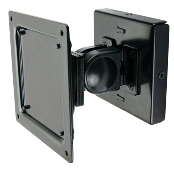 Стойка за монитор/телевизор NewStar FPMA-W100, за екрани от10" до 30", VESA до 100x100 mm, макс до 10кг, регулируема, черен | JAR Computers NewStar FPMA-W100