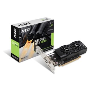 Видео карта NVIDIA GF GTX1050 Ti, 4GB, MSI 4GT LP, PCI-E 3.0, GDDR5, 128 bit, 1x Display Port, 1x HDMI, 1x DVI | JAR Computers MSI GTX1050TI 4GT LP
