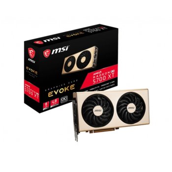 Видео карта AMD Radeon RX 5700 XT, 8GB, MSI EVOKE OC, PCI-E 4.0, GDDR6, 256bit, HDMI, DisplayPort | JAR Computers MSI Radeon RX 5700 XT EVOKE OC