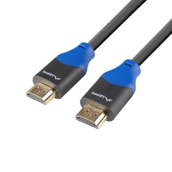 Кабел Lanberg CA-HDMI-15CU-0030-BK, HDMI(м) към HDMI(м), 3m, черен, 3840x2160@60Hz, 18 Gb/s | JAR Computers Lanberg CA-HDMI-15CU-0030-BK