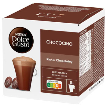 Кафе капсули NESCAFE Dolce Gusto Chococino, 8 напитки | JAR Computers NESCAFE Dolce Gusto Chococino капсули, 8 напитки