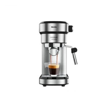 Кафемашина еспресо Cecotec Cafelizzia 790 Steel Pro, 1350W, 20 bar, капацитет на резервоара за вода 1.2л., цифрово управление EasyTouch, светлинен индикатор, Thermoblock, инокс | JAR Computers Cecotec Cafelizzia 790 Steel Pro TA19574