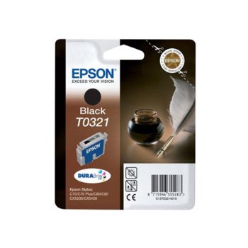 Касета ЗА EPSON STYLUS C 70/C80 - Black - P№ T 0321 - A | JAR Computers ГЛАВА ЗА EPSON STYLUS C 70/C80 - Black - P№ T 0321