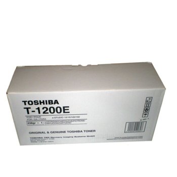 TОНЕР ЗА КОПИРНА МАШИНА TOSHIBA eStudio 12/15/120/150 - P№ T-1200E - 1pcs. - заб.: 238gr. | JAR Computers TОНЕР ЗА КОПИРНА МАШИНА TOSHIBA eStudio 12/15/120
