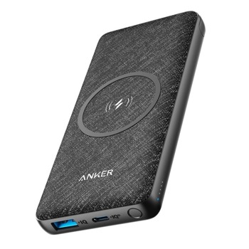 Външна батерия/power bank/ Anker PowerCore Sense III (A1617H11), 10 000mAh, черна, 1x USB C, 1x USB A, безжично зареждане | JAR Computers Anker A1617H11