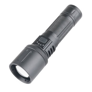 Фенер 554787878, 26650 батерия, черен | JAR Computers фенер акумулаторен 554787878