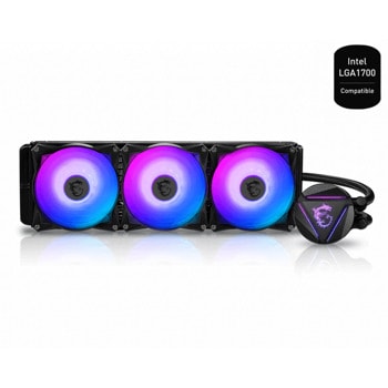 Водно охлаждане за процесор MSI CORELIQUID 360R V2, съвместимост със сокети LGA 115X/1200/1700/1366/2011/2011-3/2066 & AMD AM5/AM4/FM2+/FM2/FM1/AM3+/AM3/AM2+/AM2/TR4/sTRX4/SP3 | JAR Computers MSI CORELIQUID 360R V2