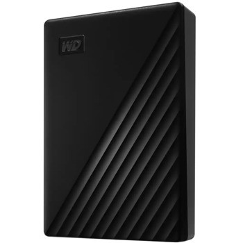 Твърд диск 6TB Western Digital My Passport (WDBR9S0060BBK-WESN)(черен), външен, 2.5" (6.35cm), USB 3.2 Gen 1 | JAR Computers Western Digital My Passport 6TB WDBR9S0060BBK-WESN