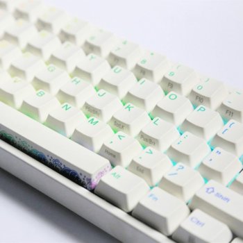 Ducky x Varmilo Miya Pro Rainbow Cherry Silver