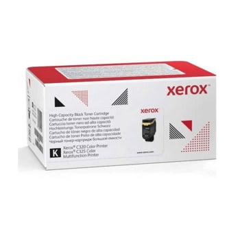 Тонер касета за Xerox C320/C325 - Black - 006R04835 - Xerox - Оригинална, Заб.: 8000 брой копия | JAR Computers Xerox 006R04835