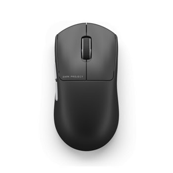Мишка Dark Project Nexus Ultra, оптична (30 000 dpi), жична/безжична, Bluetooth, USB, черна, гейминг, 6 бутона, PAW3950 сензор | JAR Computers Dark Project Nexus Ultra DPP_NexusUltra_BW