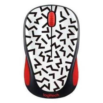 Мишка Logitech M238 ZigZag Red, оптична 1000 dpi, USB, щампа | JAR Computers Logitech M238 ZigZag Red (910-004783)
