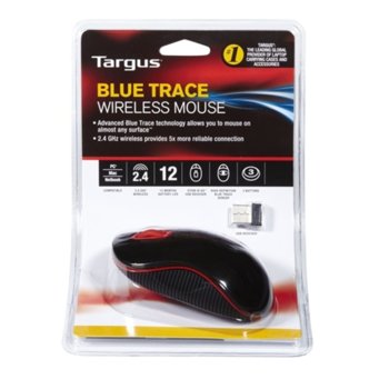 Targus Wireless Bluetrace Mouse USB Port