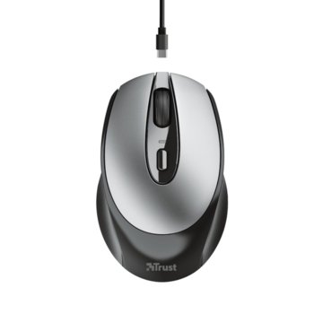 Мишка Trust Zaya, оптична (1600dpi), безжична, USB, черна | JAR Computers TRUST Zaya Wireless Rechargeable Mouse Black
