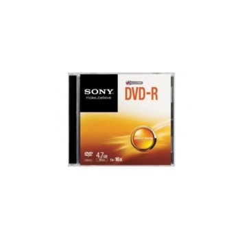 Sony DVD+R slim case 16x