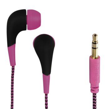 Hama Neon Headphones Pink + Black 135633
