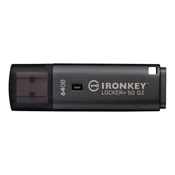 kingston 64gb ironkey locker+ 50 g2 iklp50g2/64gb