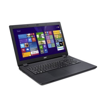 Лаптоп 17.3" (43.94 cm) Acer Aspire ES1-711G (NX.MS3EX.010), четири-ядрен Intel Pentium N3540 2.16/2.66GHz, HD+ LED Display & GeForce 820M 2GB (HDMI), 4GB, 1TB, USB3.0, Linux, 3.0kg, 2г. гаранция | JAR Computers 17.3 Acer Aspire ES1-711G NX.MS3EX.010