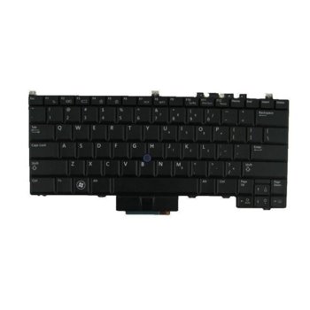 Клавиатура за лаптоп Dell, съвместима със серия Latitude E4300, с черна рамка, US/UK, с кирилица | JAR Computers Клавиатура за Latitude E4300 US/UK