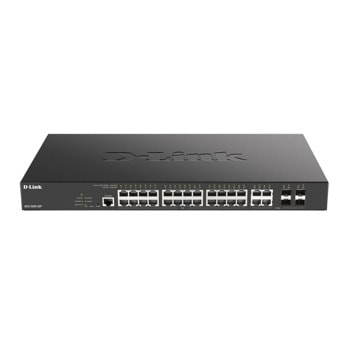 Суич D-Link DGS-2000-28P, 24 порта, 1000 Mbps, 24x 10/100/1000Base-T | JAR Computers D-Link DGS-2000-28P