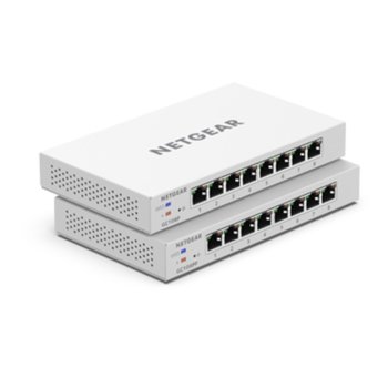 Суич Netgear GC108P 8 x 10/100/1000, 8 x POE