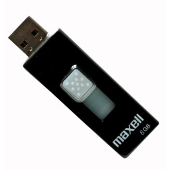 Памет 8GB USB Flash, MAXELL E100 | JAR Computers 8GB USB Flash, MAXELL E100