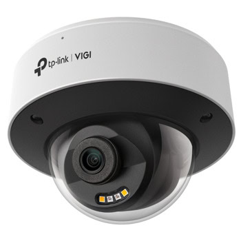 IP камера TP-Link VIGI InSight S285(4mm), куполна камера, 8Mpix(3840x2160@30fps), 4mm обектив, H.265+/H.265/H.264+/H.264, IR осветеност (до 30m), външна IP67/IK10, microSD слот до 512GB, микрофон и говорител | JAR Computers TP-Link VIGI InSight S285(4mm)