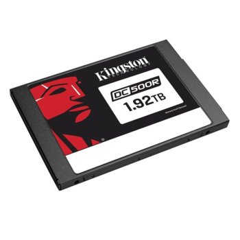 Памет SSD 1.92TB Kingston DC500R, SATA III 6Gb/s, 2.5" (6.35 cm), скорост на четене 555 MB/s, скорост на запис 525MB/s | JAR Computers Kingston DC500R 1.92TB SATA, 2.5in