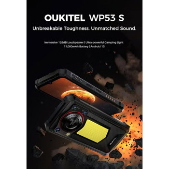 Oukitel WP53 S 256GB/4GB Black Разопакован продукт | JAR Computers Oukitel WP53 S 256GB/4GB Black Разопакован продукт