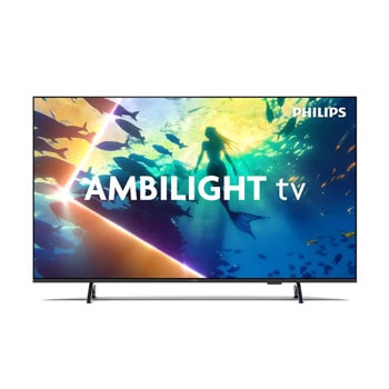 Телевизор Philips 43PUS8010/12, 43" (109.22cm) 4K/UHD Smart TV, HDR10+, Dolby Atmos, DTS Virtual:X, Ambilight, DVB-T2/C/S2, Wi-Fi, Bluetooth, 3x HDMI, 2x USB | JAR Computers Philips 43PUS8010/12
