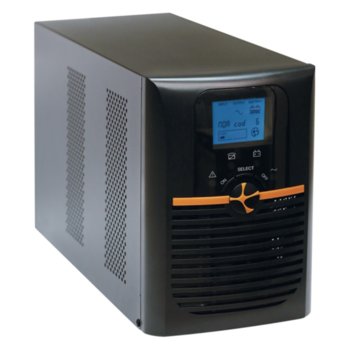 UPS TUNCMATIK NEWTECH PRO II X9 1K, 1000VA/900W, On-Line, Mini Tower, LCD Display image