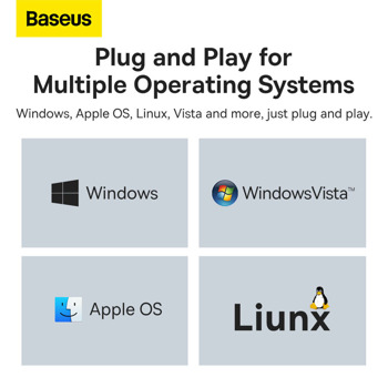 Baseus Lite Series 5-Port Hub WKQX030102