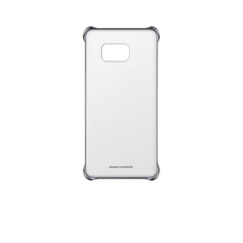 Clear Cover Samsung Galaxy S6 Edge, Silver