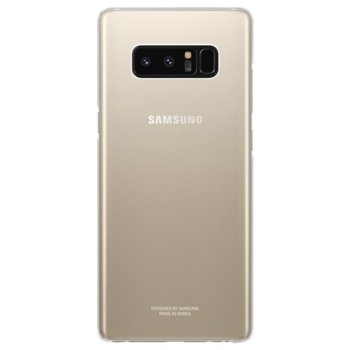 Samsung Galaxy Note 8, Clear Cover, Transparent