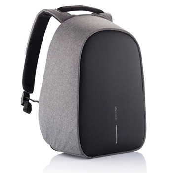 Раница за лаптоп XD Design Bobby Hero XL (P705.712), до 17" (43.18 cm), USB порт за зареждане, скрити джобове, без преден достъп, държач за слънчеви очила, водоотблъскващ материал, сива | JAR Computers XD Design Bobby Hero XL сива P705.712