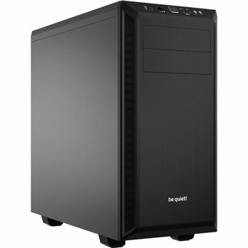 Кутия Be Quiet PURE BASE 600, ATX/mATX/miniITX, 2x USB 3.0, черна, без захранване | JAR Computers Be Quiet PURE BASE 600 Black